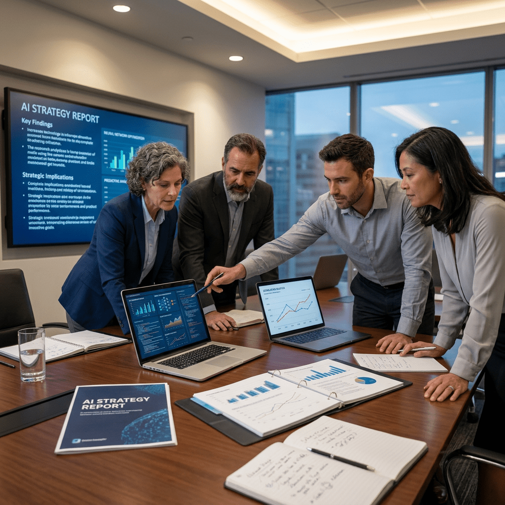 Sensemaking, Not Automation: How Managers Interpret AI Outputs in Strategic&nbsp;Contexts